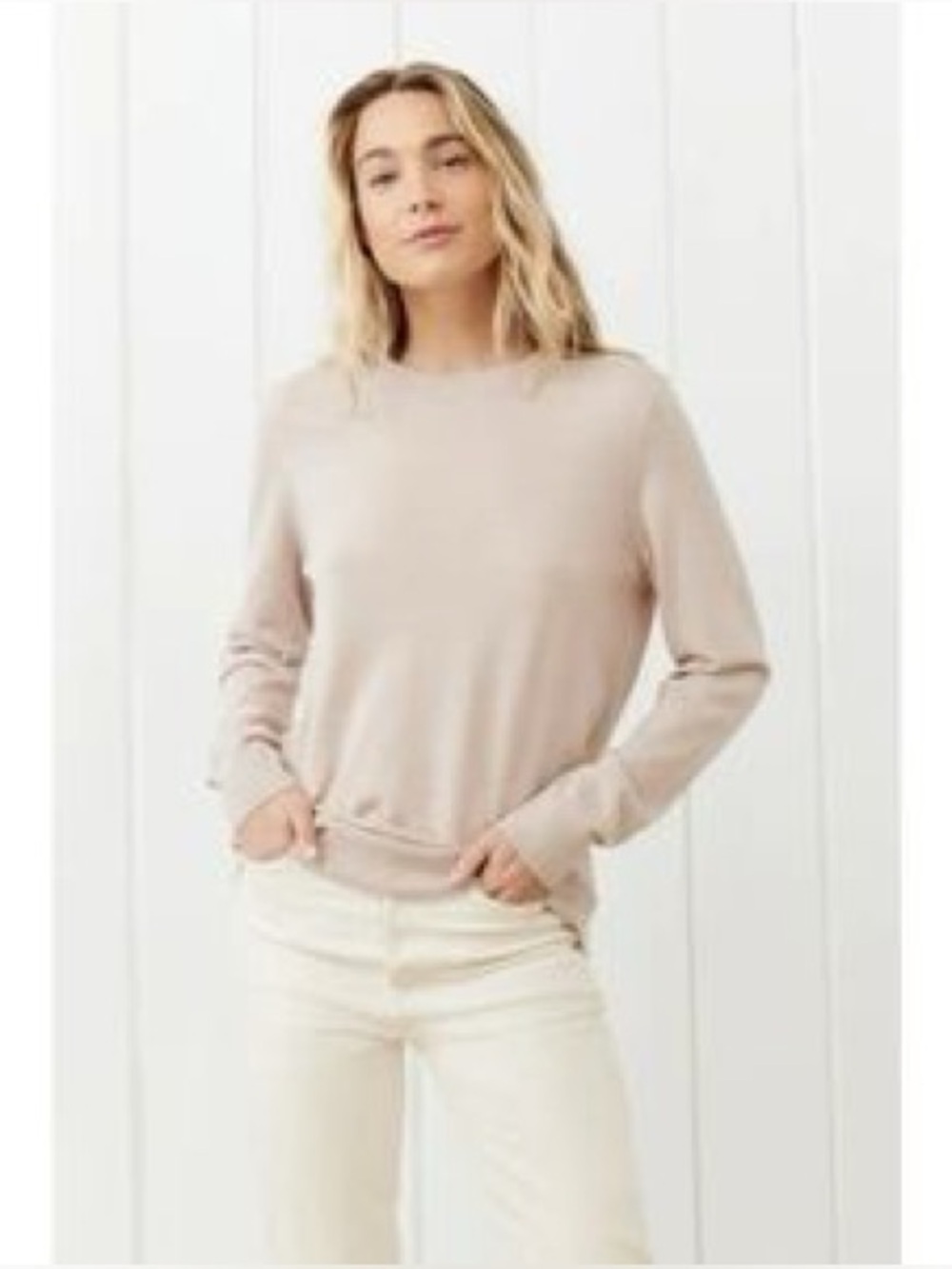 Jenni Kayne Crosby Merino Wool Sweater, Size M
